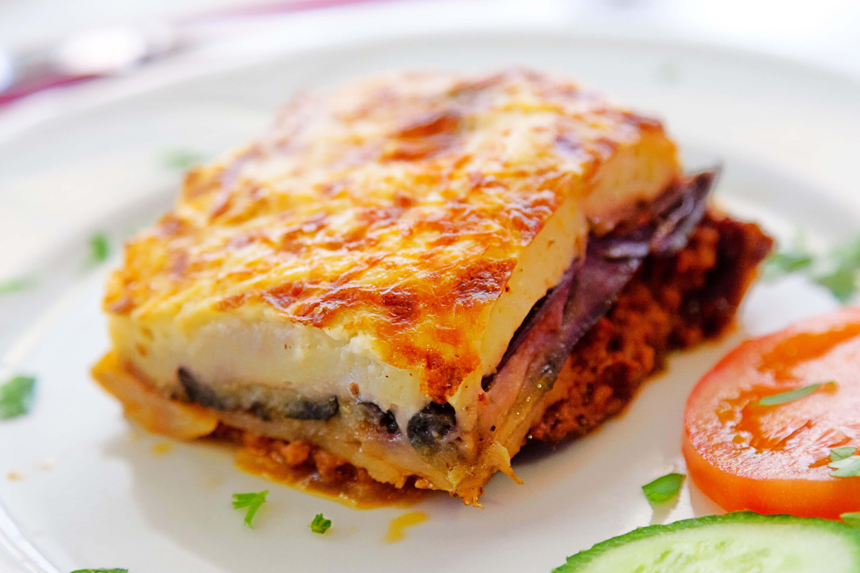 GREEK MOUSSAKA RECIPE - Fruit &amp; Vegetable Stores Gold Coast, Green ...